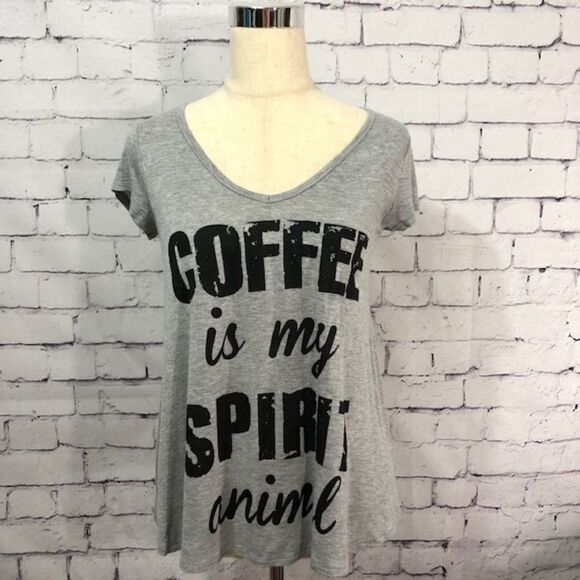 Coffee Is My Spirit Animal T-Shirt - Picture 1 of 4